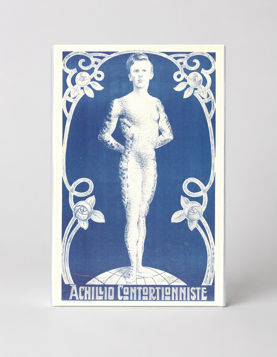 Achillio Contortionniste Vintage Circus Poster - Art Nouveau Wall Art