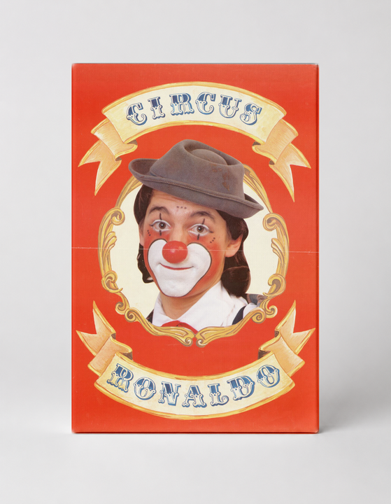 Circus Ronaldo Vintage Clown Poster - Classic Big Top Canvas Wall Art