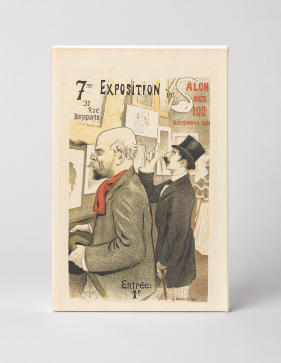 Salon des 100 7th Exposition 1894 - Belle Époque Vintage Poster Wall Art