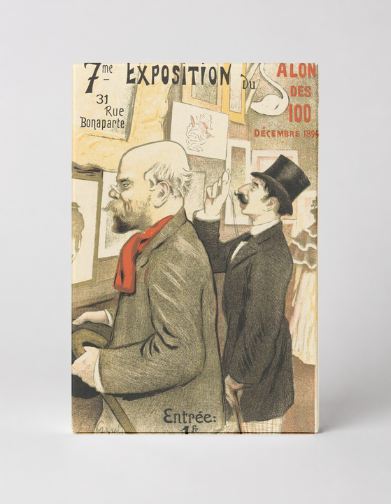 7me Exposition du Salon des 100 1894 - Belle Epoque Vintage Poster Wall Art