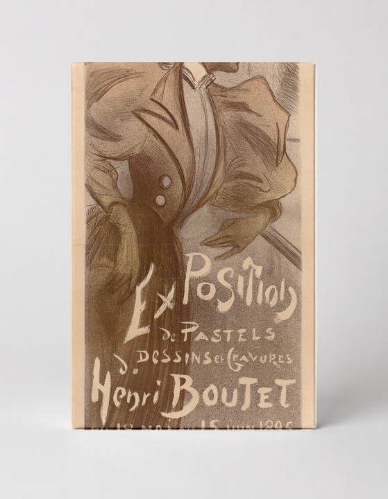Exposition Henri Boutet 1895 - Belle Époque Vintage Poster Wall Art