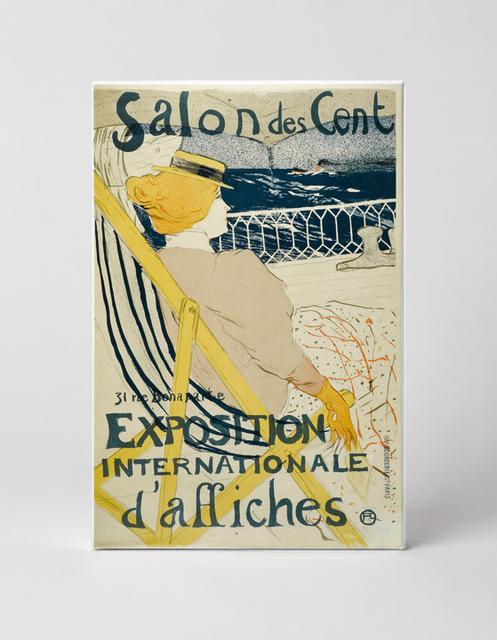 Salon des Cent 1896 - Belle Époque Vintage Exhibition Poster Wall Art