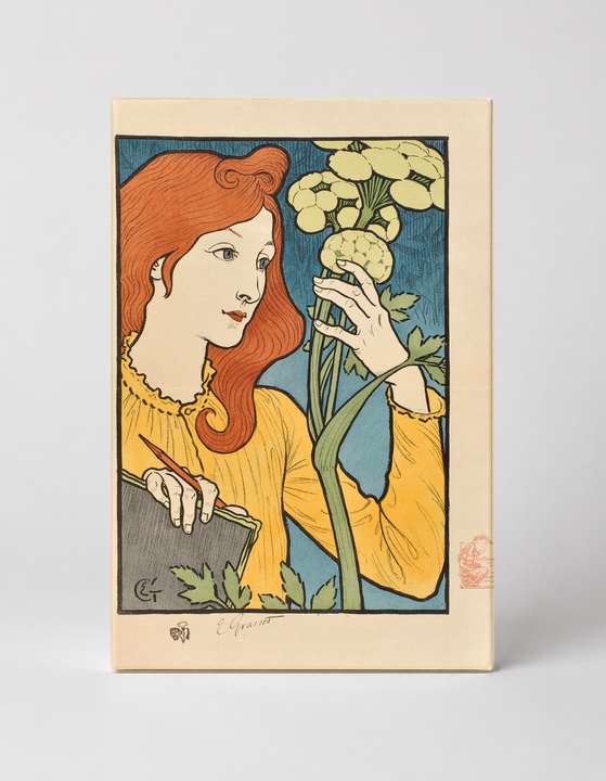 Salon des Cent 1894 - Art Nouveau Vintage Poster Canvas Wall Art