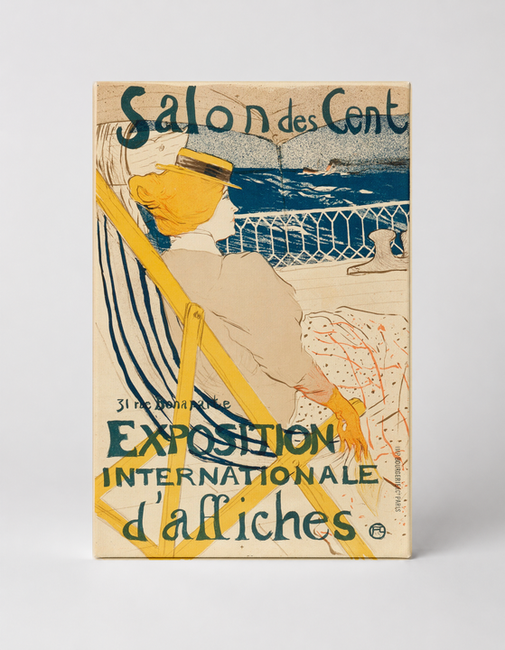 Salon des Cent Exposition Internationale d'Affiches 1896 - Belle Époque Vintage Poster Wall Art