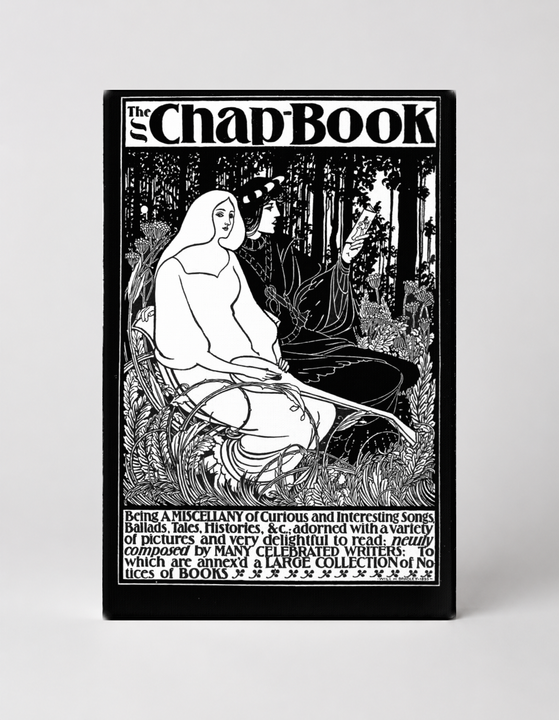 The Chap-Book 1890s - Art Nouveau Vintage Literary Poster Wall Art