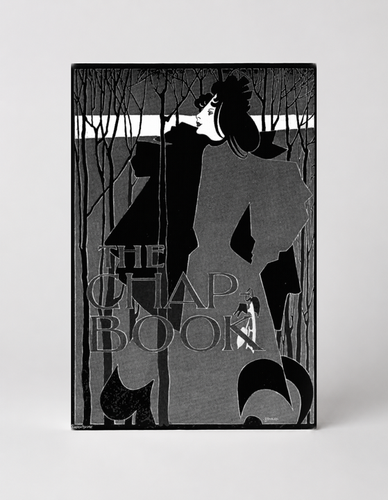 The Chap-Book Vintage Literary Poster - Art Nouveau Canvas Wall Art