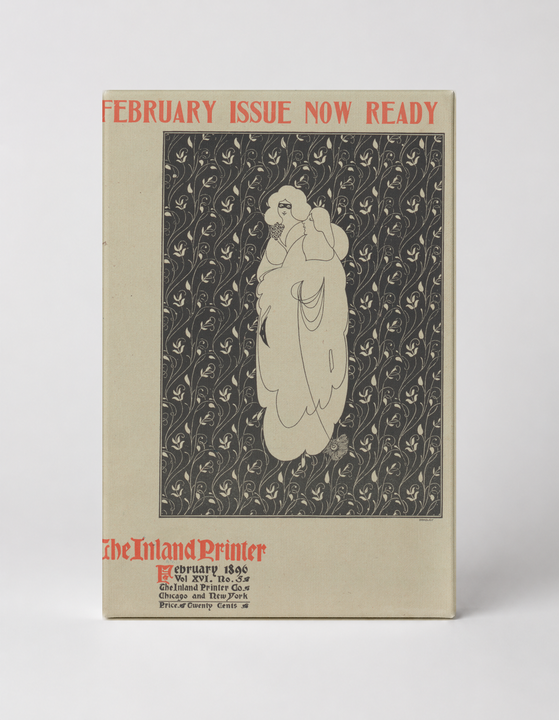 The Inland Printer February 1896 - Art Nouveau Vintage Poster Wall Art