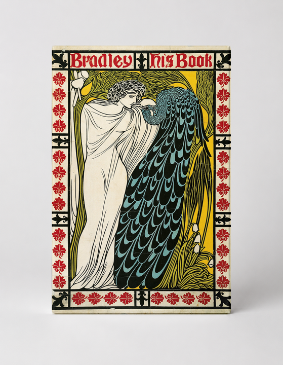 Bradley His Book 1896 - Art Nouveau Vintage Poster Wall Art
