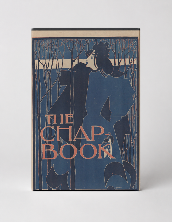 The Chap Book 1890s - Art Nouveau Vintage Literary Poster Wall Art
