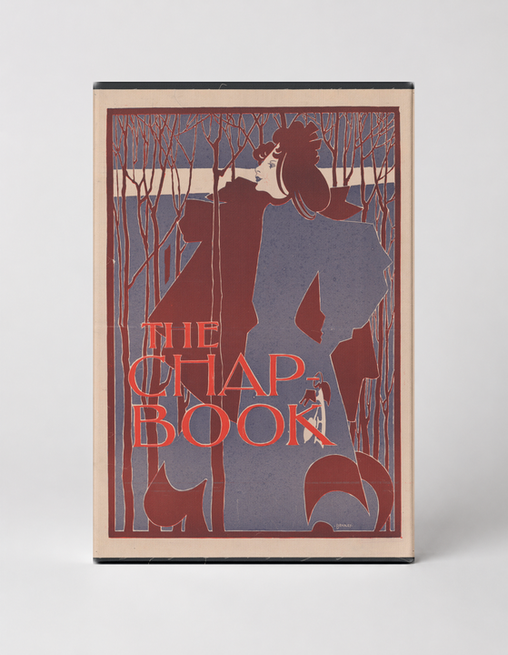 The Chap Book 1890s - Art Nouveau Vintage Literary Poster Wall Art