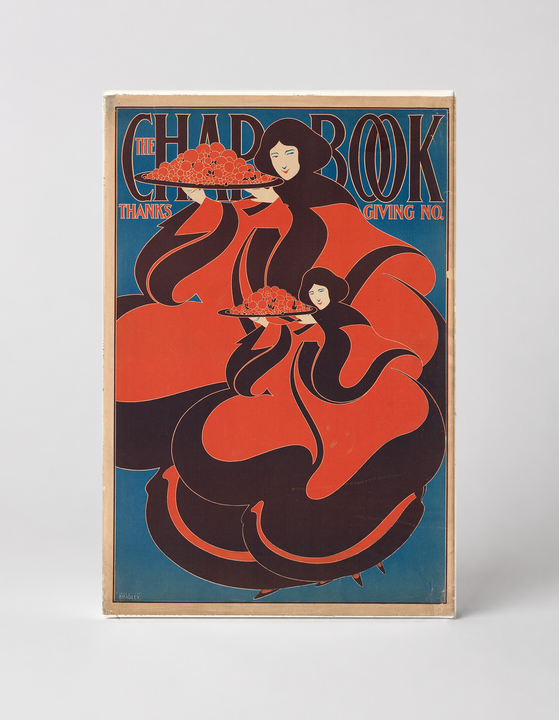 The Chap-Book Thanksgiving No. 1894 – Art Nouveau Vintage Poster Wall Art