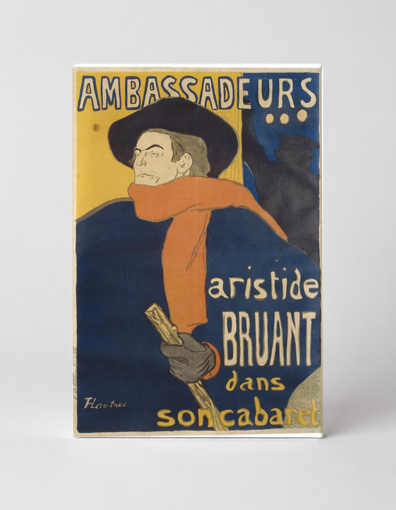 Ambassadeurs Aristide Bruant 1892 - Belle Époque Vintage Poster Wall Art