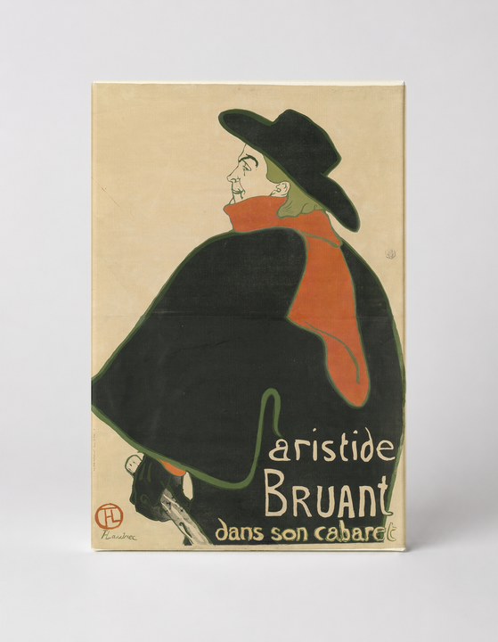 Aristide Bruant dans son Cabaret 1893 - Belle Époque Vintage Poster Wall Art
