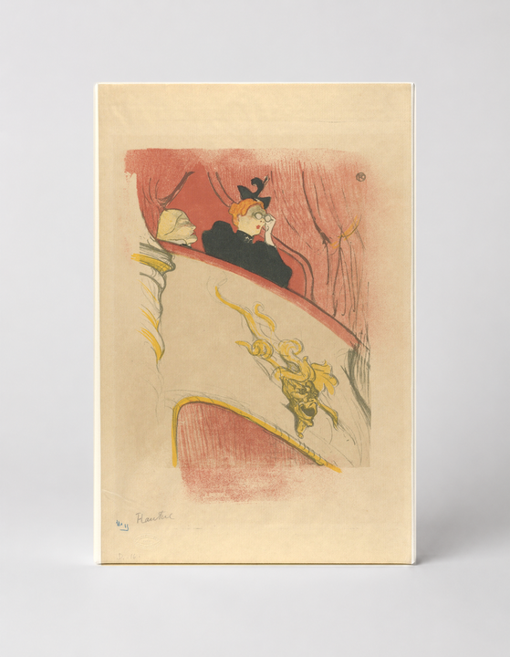 La Loge Theatre Box 1896 - Belle Epoque Vintage Poster Canvas Wall Art