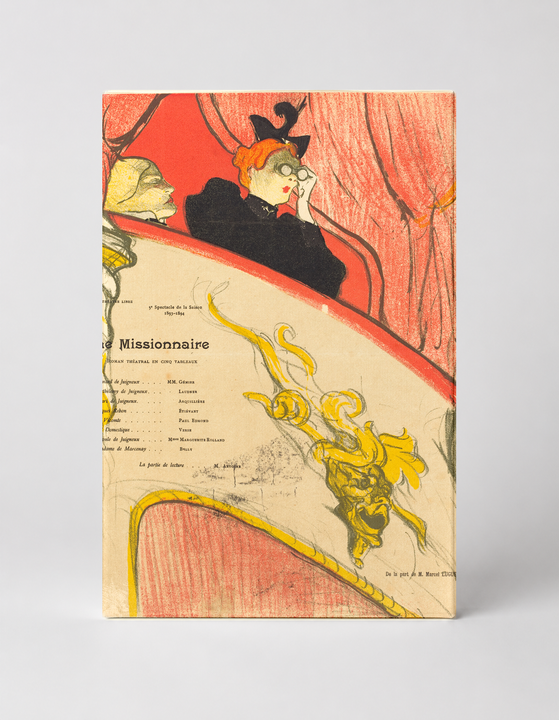 Le Missionnaire 1893 - Belle Époque Theatre Vintage Poster Wall Art