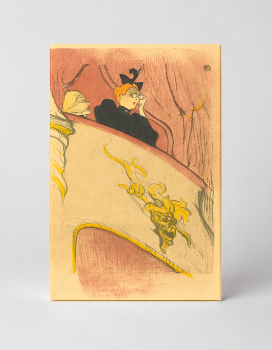 La Loge au Mascaron Doré 1894 - Belle Époque Vintage Poster Wall Art