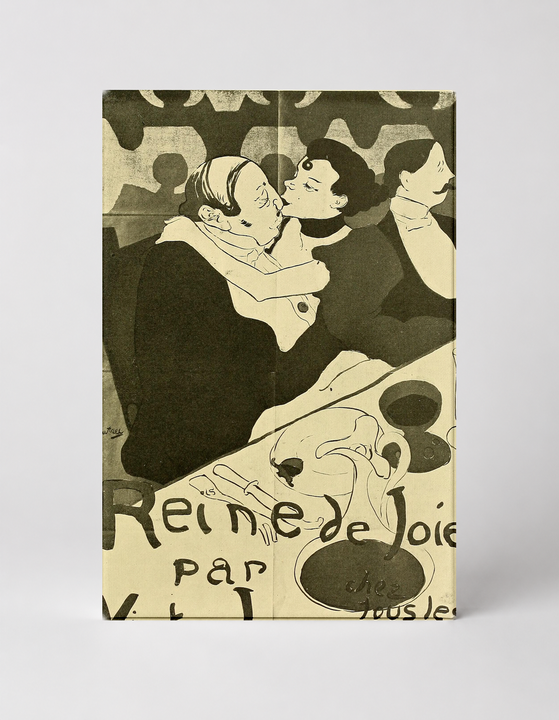 Reine de Joie 1892 - Belle Époque Vintage French Poster Wall Art