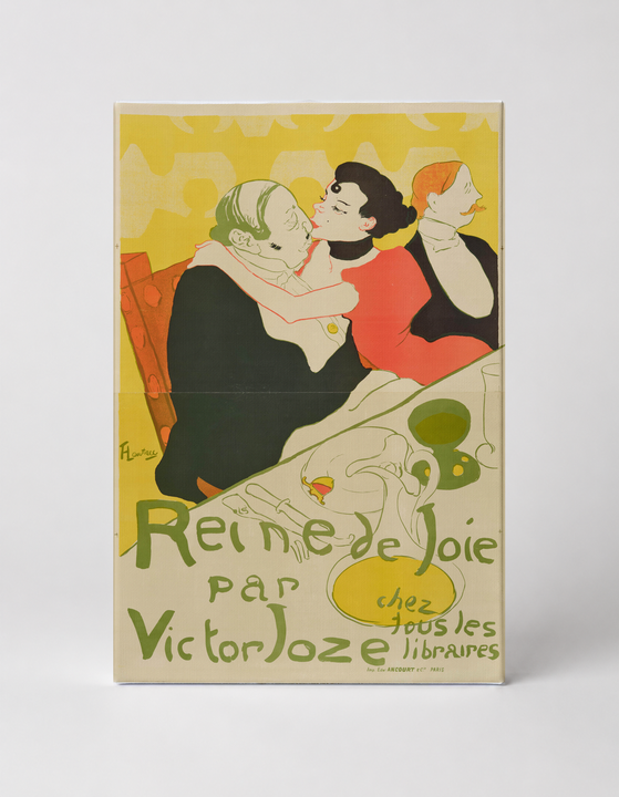Reine de Joie 1892 - Belle Époque Vintage French Poster Wall Art