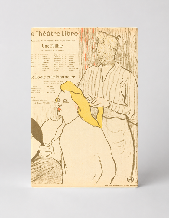 Le Théâtre Libre 1893 – Belle Époque French Theatre Vintage Poster Wall Art
