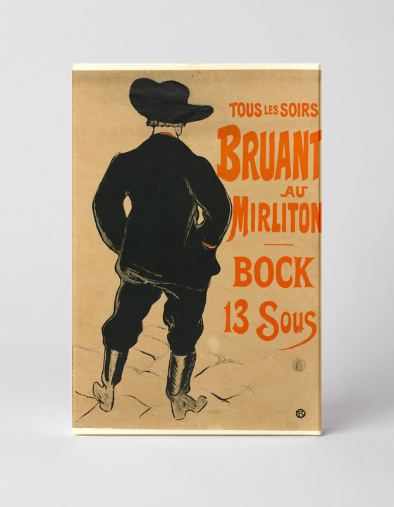 Bruant au Mirliton 1890s - Belle Époque Vintage French Poster Wall Art