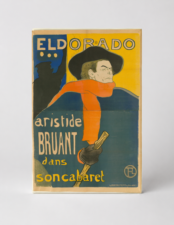 Eldorado Aristide Bruant 1892 - Belle Époque Vintage Cabaret Poster Wall Art