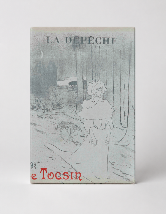 La Dépêche Le Tocsín 1890s - Belle Époque Vintage Poster Wall Art