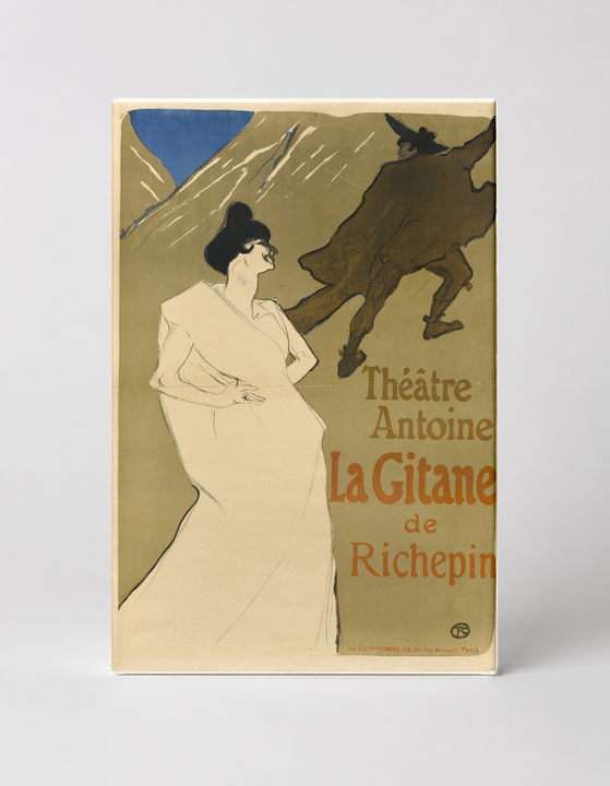 La Gitane de Richepin Théâtre Antoine 1900 - Belle Époque Vintage Poster Wall Art