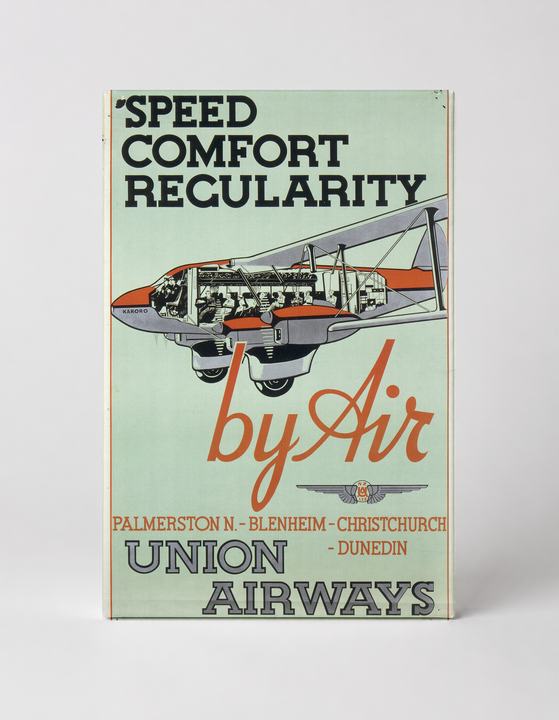 Union Airways Speed Comfort Regularity - Vintage Travel Poster Wall Art