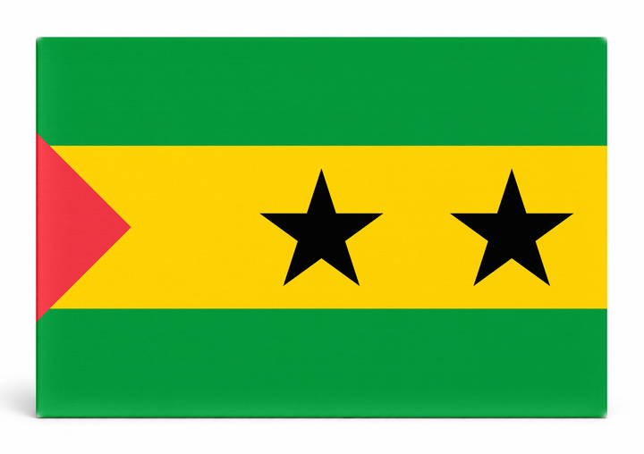 São Tomé and Príncipe Flag