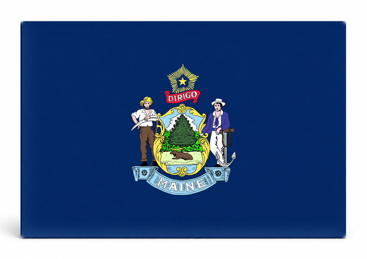 Maine State Flag