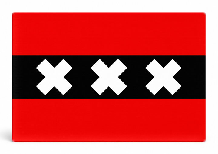 Amsterdam City Flag