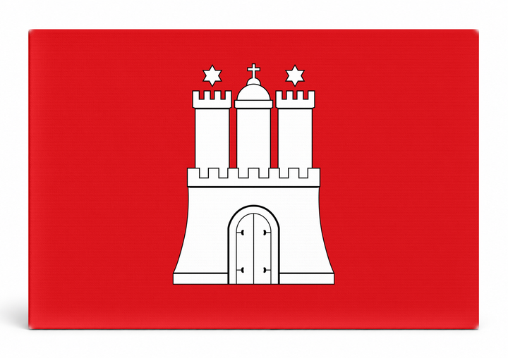 Hamburg City Flag