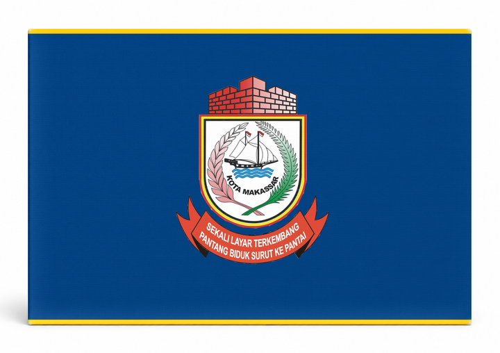 Makassar City Flag