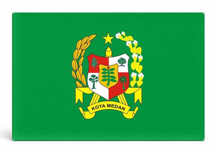Medan City Flag