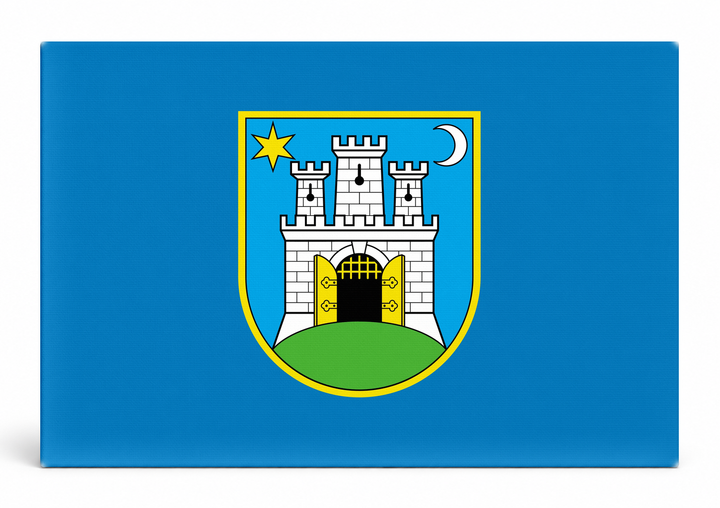 Zagreb City Flag