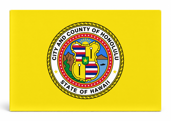 Honolulu City Flag