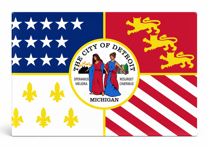 Detroit City Flag