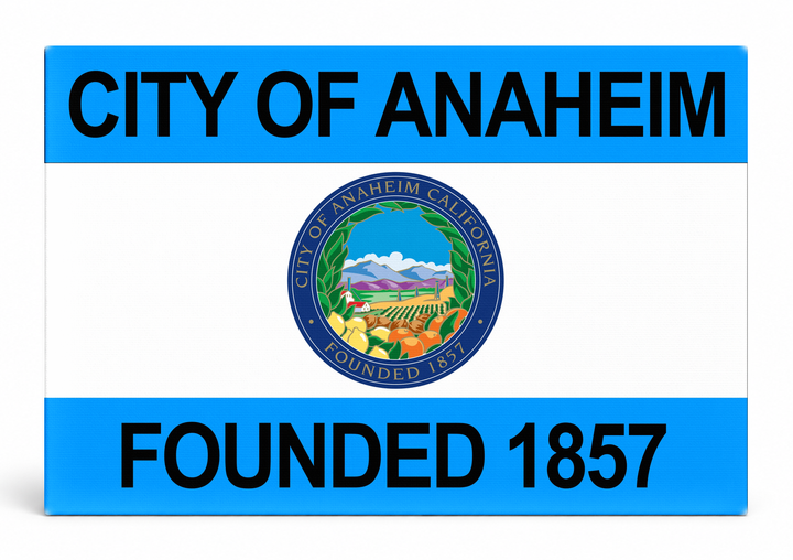 Anaheim City Flag