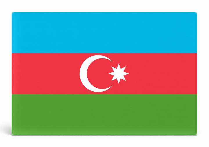 Azerbaijan Flag