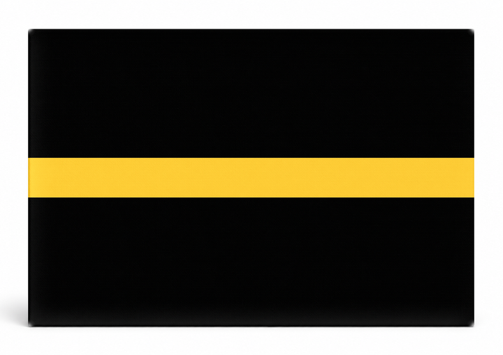 Thin Gold Line Flag