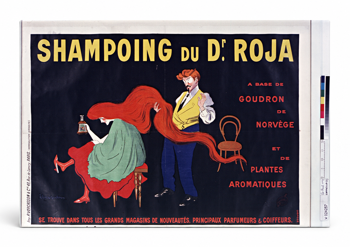 Shampoing du Dr. Roja 1900s - Belle Époque Vintage Poster Wall Art
