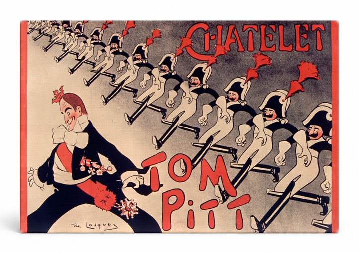 Chatelet Tom Pitt 1900s - Belle Epoque Vintage Theatre Poster Wall Art