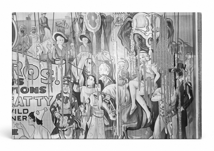 Sells-Floto Circus Vintage Lithograph Poster Canvas Wall Art