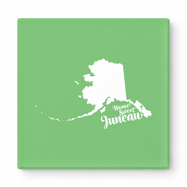 Home Sweet Juneau — Alaska State Silhouette