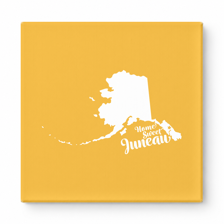 Home Sweet Juneau — Alaska State Silhouette