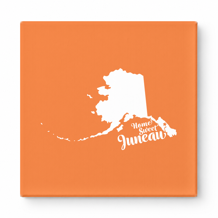 Home Sweet Juneau — Alaska State Silhouette