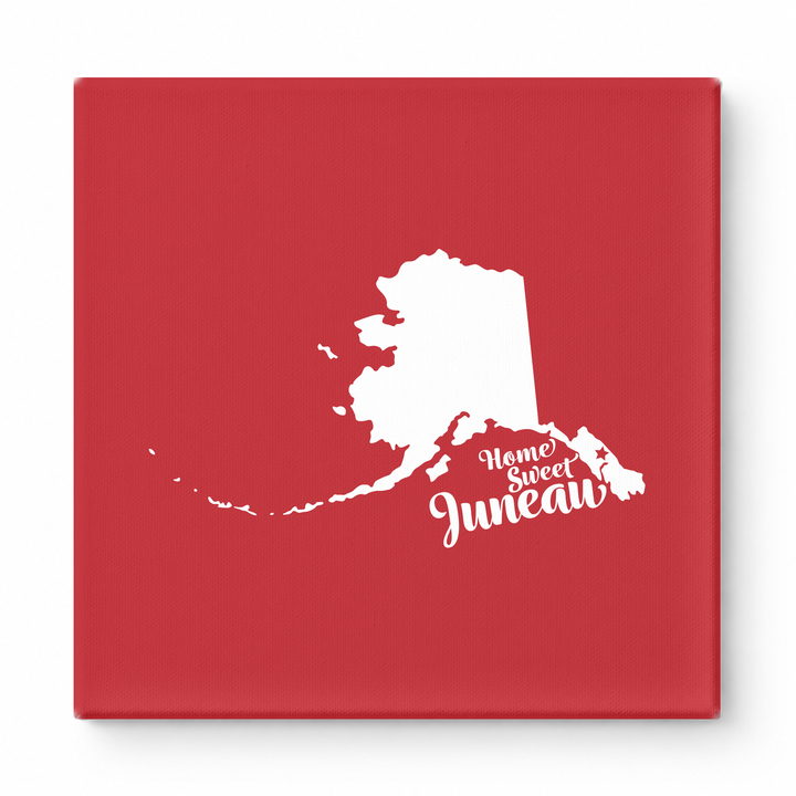 Home Sweet Juneau — Alaska State Silhouette