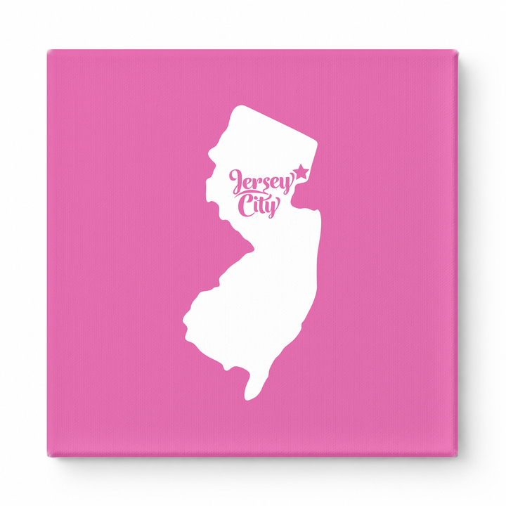 Home Sweet Jersey City — New Jersey State Silhouette