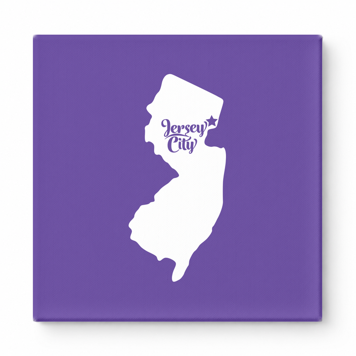 Home Sweet Jersey City — New Jersey State Silhouette