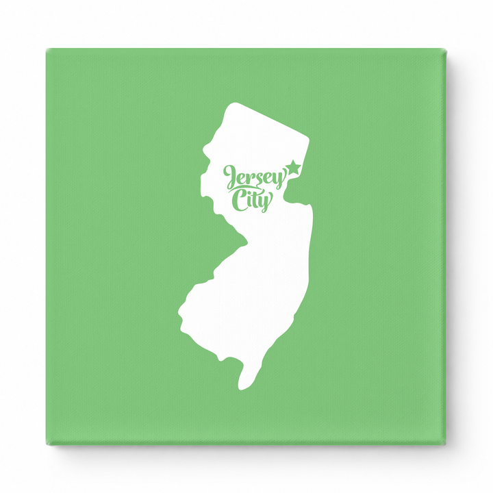 Home Sweet Jersey City — New Jersey State Silhouette